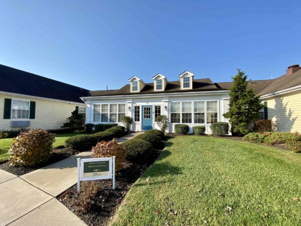 assisted living facility near Middletown, DE Exterior view of Abbey Manor, an assisted living facility near Middletown, DE